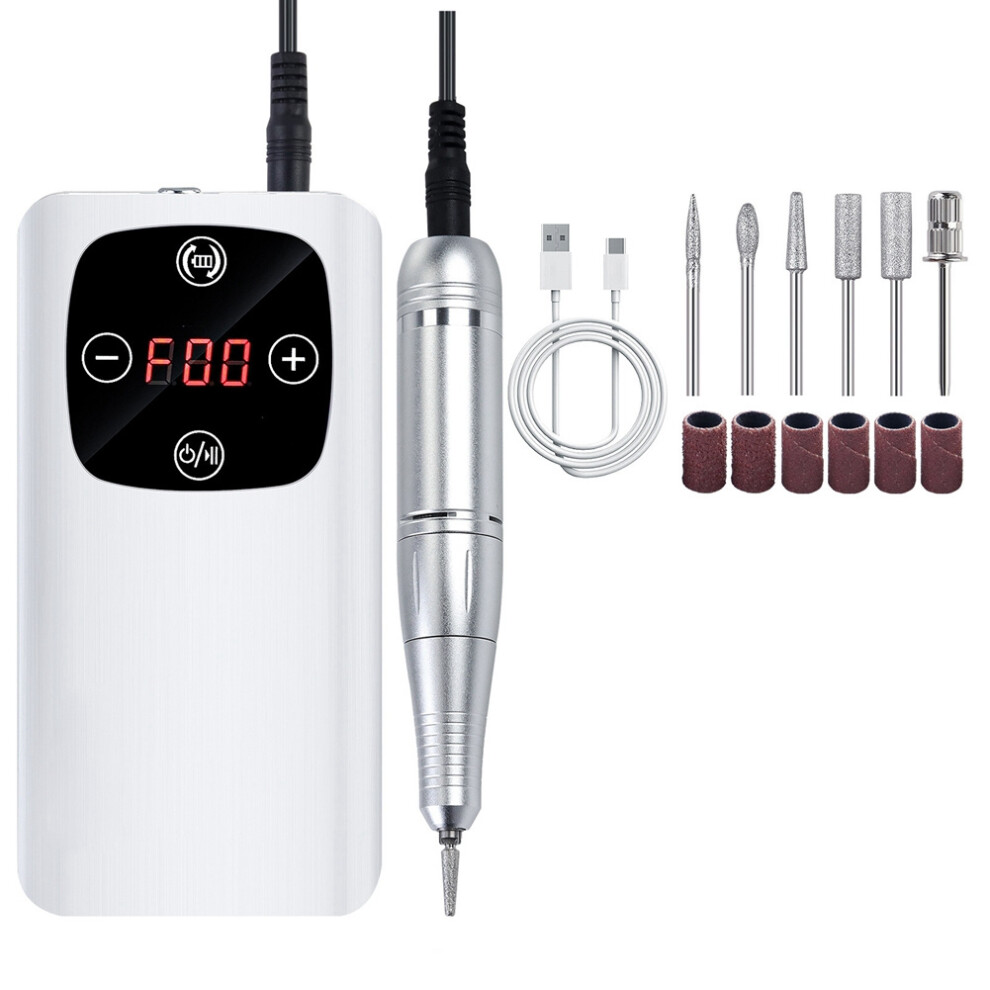 Nail Lamp V3 Grinder 2-In-1 45000 High Speed Nail Polisher