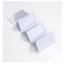 100 pezzi 60-960 MHz lungo raggio di lettura carta bianca UHF RFID passivo carta PVC