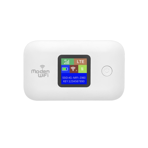 Wifi Router 4G Draadloos Draagbaar Modem Mini Buiten Hotspot Wit