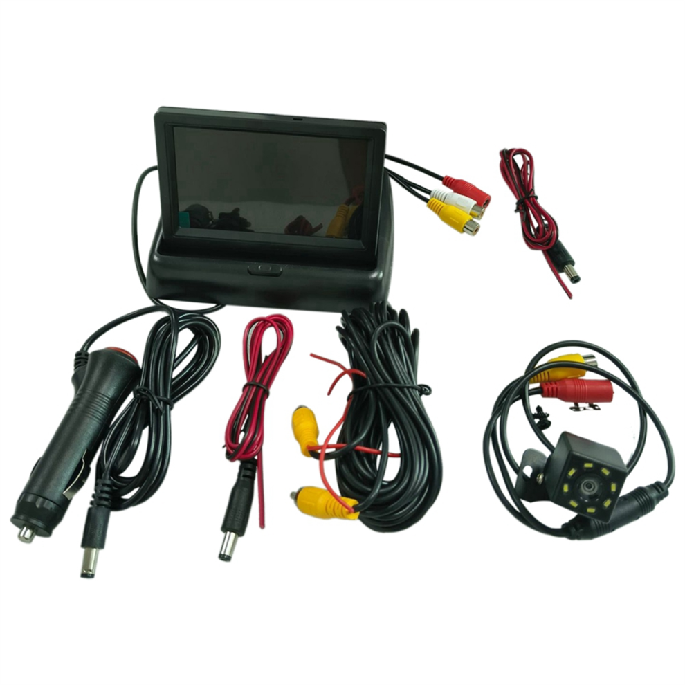 4.3Inch Car Rear View Backup Camera LCD Monitor Parking System