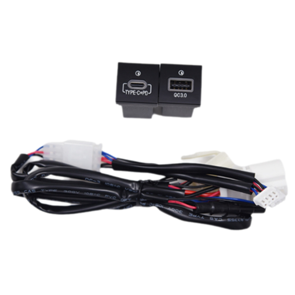 Car Qc3.0+Pd Fast Charger Socket Power Adapter 4851765007928
