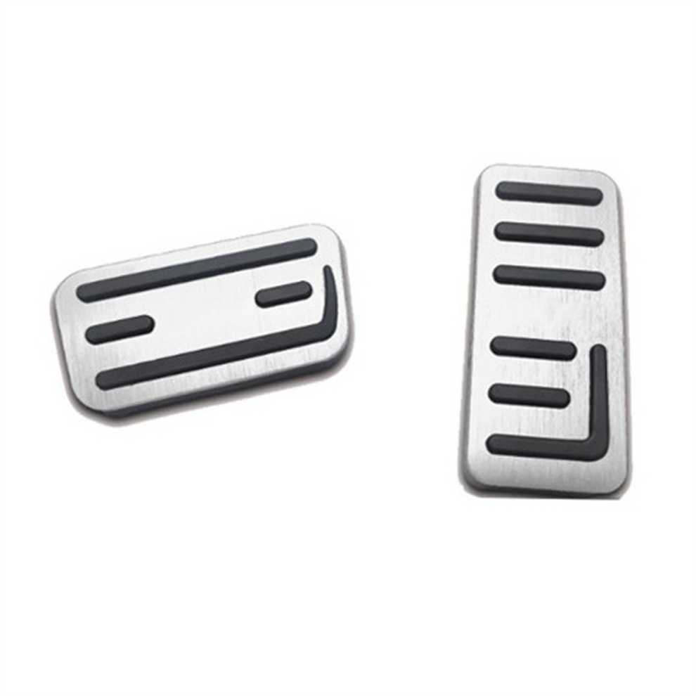 Car Accelerator Brake Pedal Pad Covers Aluminum Alloy For 4851765010751