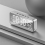 Dark Grey Smart Sound Alarm ClockWall Mounted Desk Clock 5