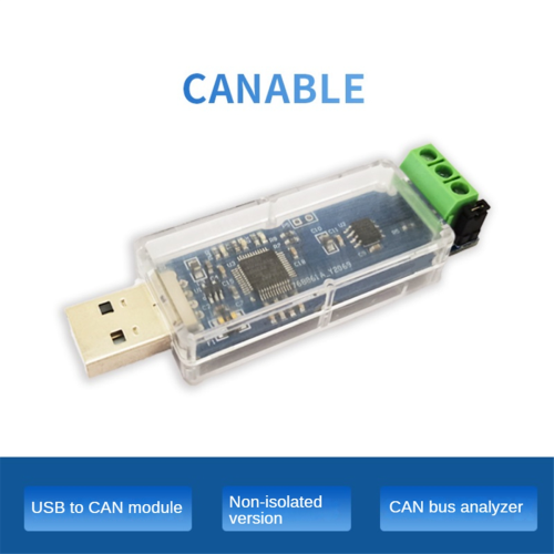Adaptateur de débogage CAN CANable USB vers module CAN Analyseur de bus CAN 1