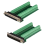 Conector de placa de conexión DB37 macho-hembra, serie RS232 D-SUB, 2 unidades 1