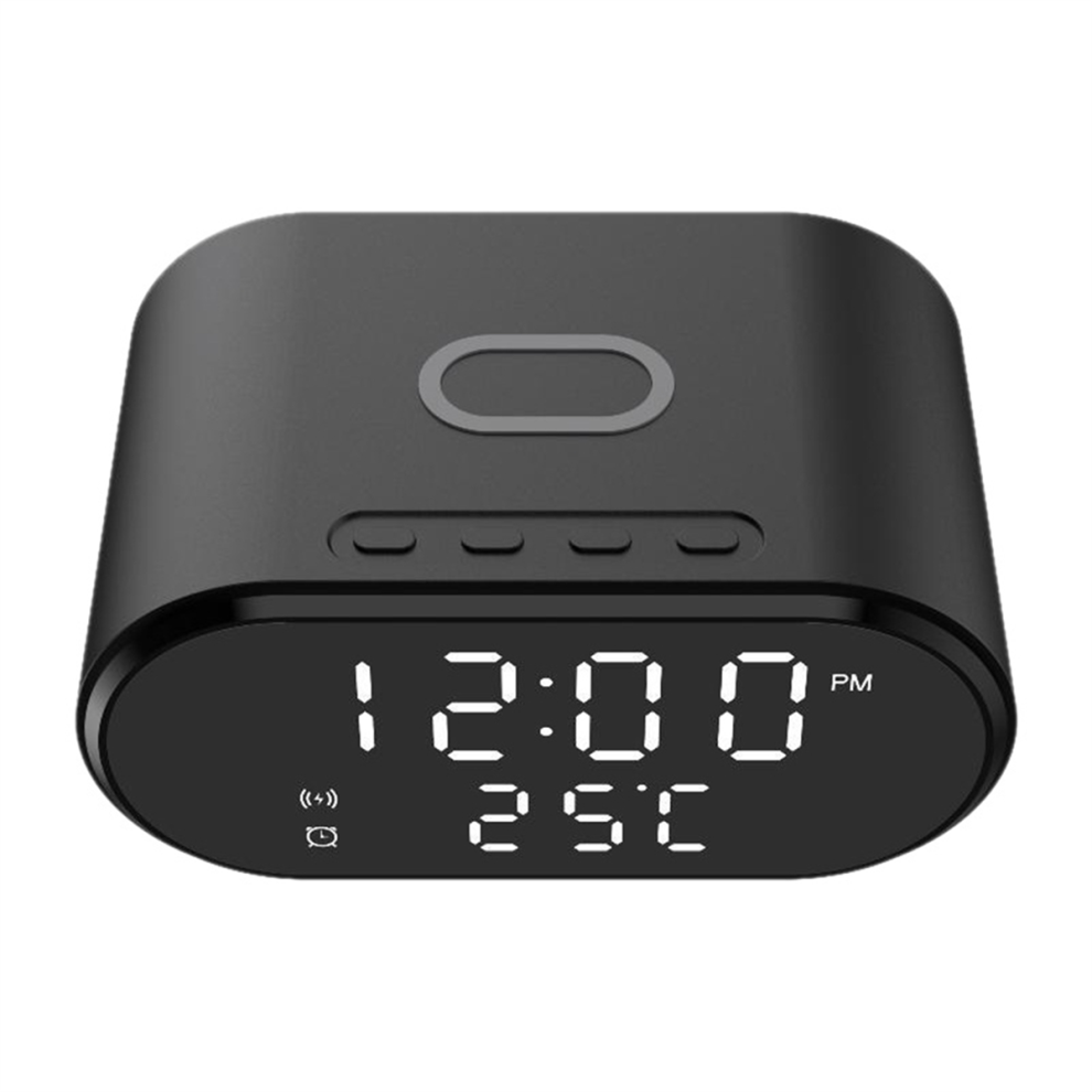 15W Multifunctional Wireless Charger Clock Alarm Temperature Display 4851765017842