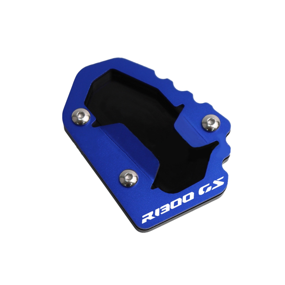 Motorcycle Kickstand Extension Foot Pad Support For Blue 4851765018481