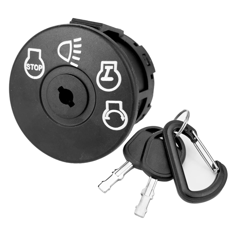 Interrupteur d'allumage avec clé 7 bornes compatible pour