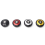 Motorcycle Hubcaps Wheels Centre Hub Caps For 300 Black 5