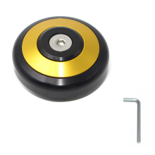 Motorcycle Hubcaps Wheels Centre Hub Caps For 300 Yellow