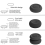 for PRO Non-slip Thumbstick Cover black 2
