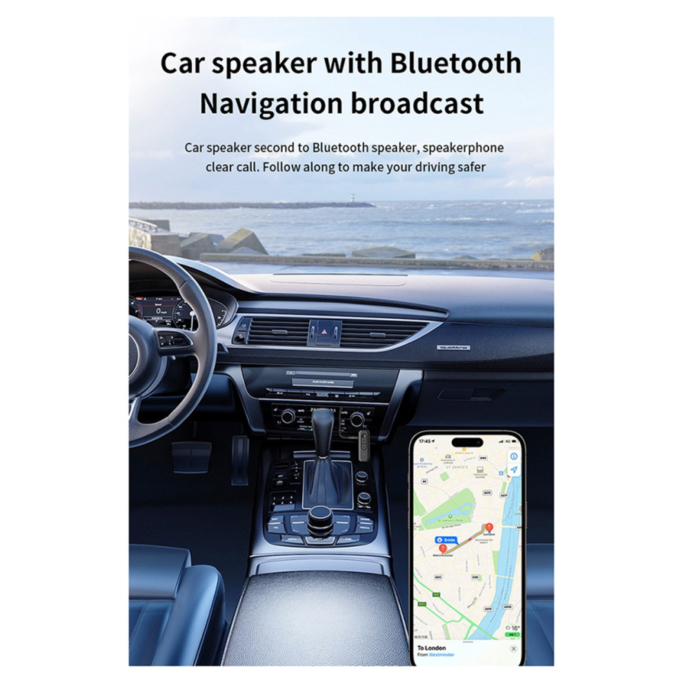 Bluetooth 5.3 Audio Receiver Transmitter Stereo Music Adapter 4851765037697