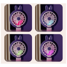 Armbandventilator, 300 mAh, für Kinder, mit Atemlicht, Uhrenmodell, Ventilator, Pink