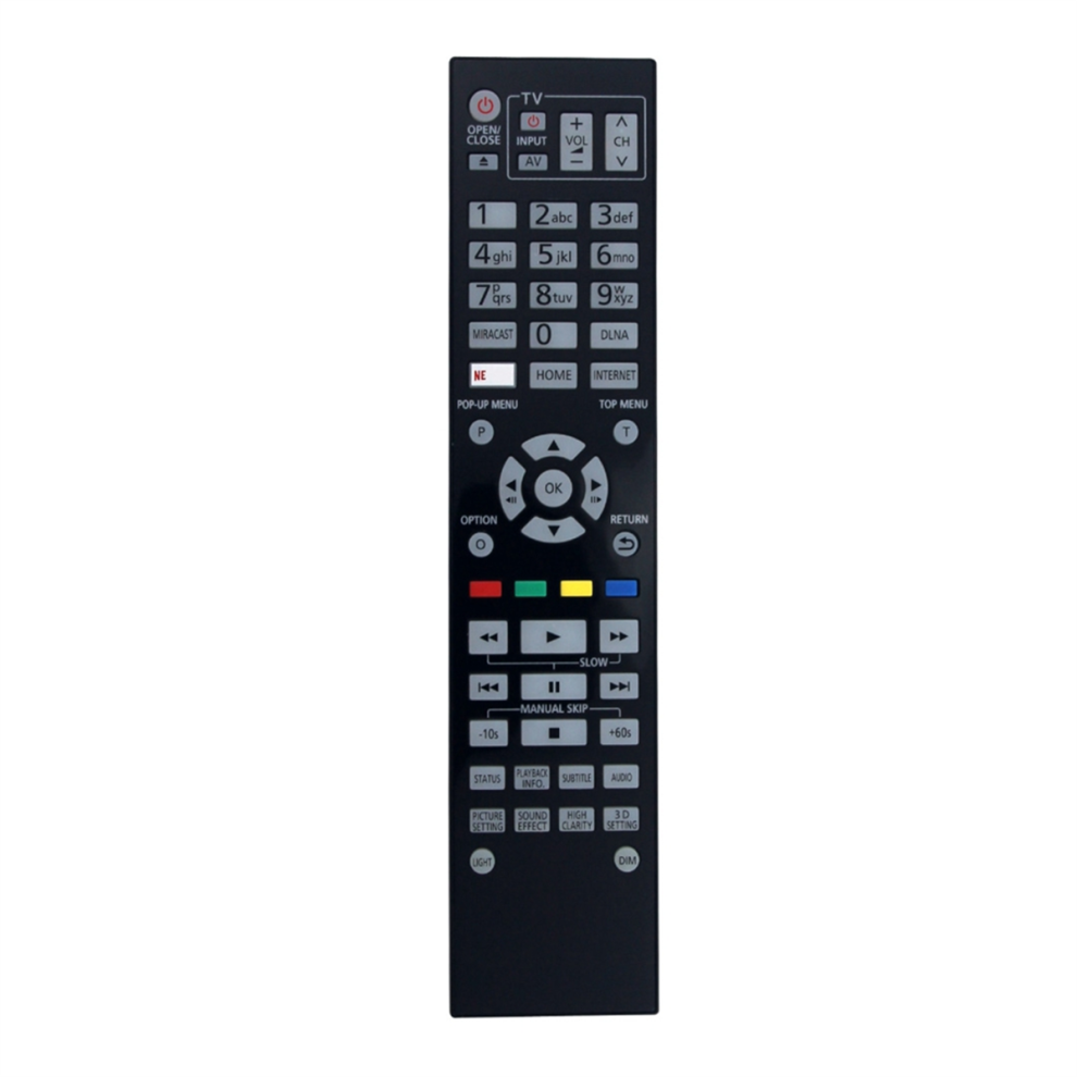 Remote Control Replacement For Blu-Ray Dvd Disc Player 4851765042288