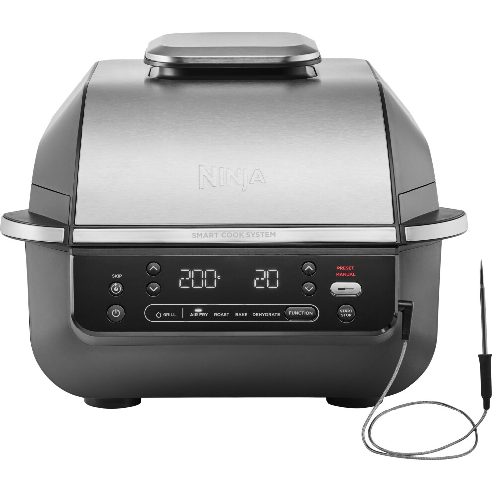 Ninja  5-In-1 Grill & Air Fryer Eg351uk - Black / Silver - 5.7L - Image 19