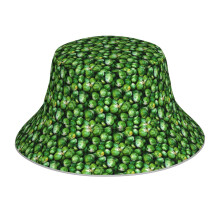 (Sprouts Forever (pattern)_6648) Bucket Hat Reversible Reflective for Men Women - UV50+ Sun Protection Double-Sided Fishing Hat with 360 Safety Strips Summer Outdoor