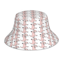 (Rufus_12256) Bucket Hat Reversible Reflective for Men Women - UV50+ Sun Protection Double-Sided Fishing Hat with 360 Safety Strips Summer Outdoor