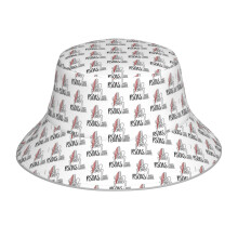(Psoas I Was Saying _6052) Bucket Hat Reversible Reflective for Men Women - UV50+ Sun Protection Double-Sided Fishing Hat with 360 Safety Strips Summer Outdoor