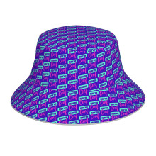 (NormConf The Merch_3895) Bucket Hat Reversible Reflective for Men Women - UV50+ Sun Protection Double-Sided Fishing Hat with 360 Safety Strips Summer Outdoor
