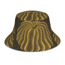 (Pumpkins_9405) Bucket Hat Reversible Reflective for Men Women - UV50+ Sun Protection Double-Sided Fishing Hat with 360 Safety Strips Summer Outdoor