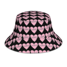 (Psychology_9539) Bucket Hat Reversible Reflective for Men Women - UV50+ Sun Protection Double-Sided Fishing Hat with 360 Safety Strips Summer Outdoor