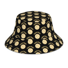 (Pupusa Power Salvadorian Funny Food Pride_9191) Bucket Hat Reversible Reflective for Men Women - UV50+ Sun Protection Double-Sided Fishing Hat with 360 Safety Strips Summer Outdoor