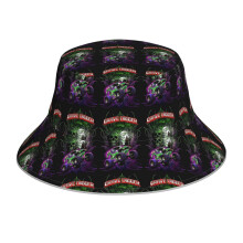 (Grave Digger Monster Jam Monster Truck _7460) Bucket Hat Reversible Reflective for Men Women - UV50+ Sun Protection Double-Sided Fishing Hat with 360 Safety Strips Summer Outdoor