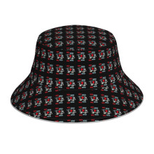 (EMT Wee Woo Funny Paramedic EMS_6305) Bucket Hat Reversible Reflective for Men Women - UV50+ Sun Protection Double-Sided Fishing Hat with 360 Safety Strips Summer Outdoor