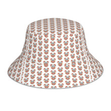 (Emoji Clown_7441) Bucket Hat Reversible Reflective for Men Women - UV50+ Sun Protection Double-Sided Fishing Hat with 360 Safety Strips Summer Outdoor