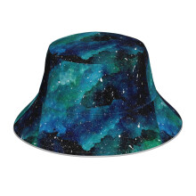 (Emerald_8487) Bucket Hat Reversible Reflective for Men Women - UV50+ Sun Protection Double-Sided Fishing Hat with 360 Safety Strips Summer Outdoor