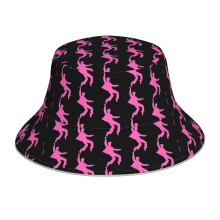 (Elvis Presley Pink Elvis_4987) Bucket Hat Reversible Reflective for Men Women - UV50+ Sun Protection Double-Sided Fishing Hat with 360 Safety Strips Summer Outdoor