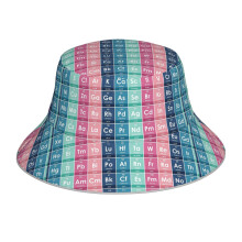 (Elements Of The Periodic Table_3694) Bucket Hat Reversible Reflective for Men Women - UV50+ Sun Protection Double-Sided Fishing Hat with 360 Safety Strips Summer Outdoor