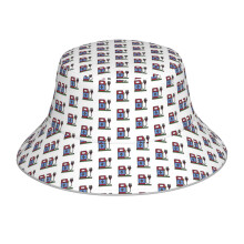 (Electric Vehicle Charger_9632) Bucket Hat Reversible Reflective for Men Women - UV50+ Sun Protection Double-Sided Fishing Hat with 360 Safety Strips Summer Outdoor