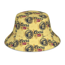 (Coors _12065) Bucket Hat Reversible Reflective for Men Women - UV50+ Sun Protection Double-Sided Fishing Hat with 360 Safety Strips Summer Outdoor