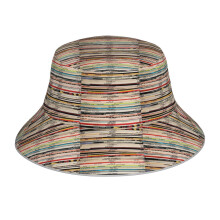 (Blue Note Vinyl Records_6300) Bucket Hat Reversible Reflective for Men Women - UV50+ Sun Protection Double-Sided Fishing Hat with 360 Safety Strips Summer Outdoor