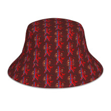 (Blood Vessel Anatomy - Aorta, IVC, Kidneys_6412) Bucket Hat Reversible Reflective for Men Women - UV50+ Sun Protection Double-Sided Fishing Hat with 360 Safety Strips Summer Outdoor
