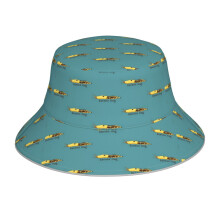 (Banana Slug_4599) Bucket Hat Reversible Reflective for Men Women - UV50+ Sun Protection Double-Sided Fishing Hat with 360 Safety Strips Summer Outdoor
