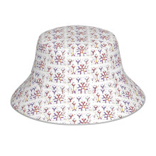 (Antibody Molecule, IgA, IgG, IgM, IgE, IgD _4944) Bucket Hat Reversible Reflective for Men Women - UV50+ Sun Protection Double-Sided Fishing Hat with 360 Safety Strips Summer Outdoor