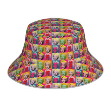 (Andy Warhol, Marilyn Monroe_3021) Bucket Hat Reversible Reflective for Men Women - UV50+ Sun Protection Double-Sided Fishing Hat with 360 Safety Strips Summer Outdoor