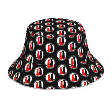 (Antifa Cats_9716) Bucket Hat Reversible Reflective for Men Women - UV50+ Sun Protection Double-Sided Fishing Hat with 360 Safety Strips Summer Outdoor