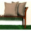 Homescapes (Beige) Plain Outdoor Cushion Set of 2 3