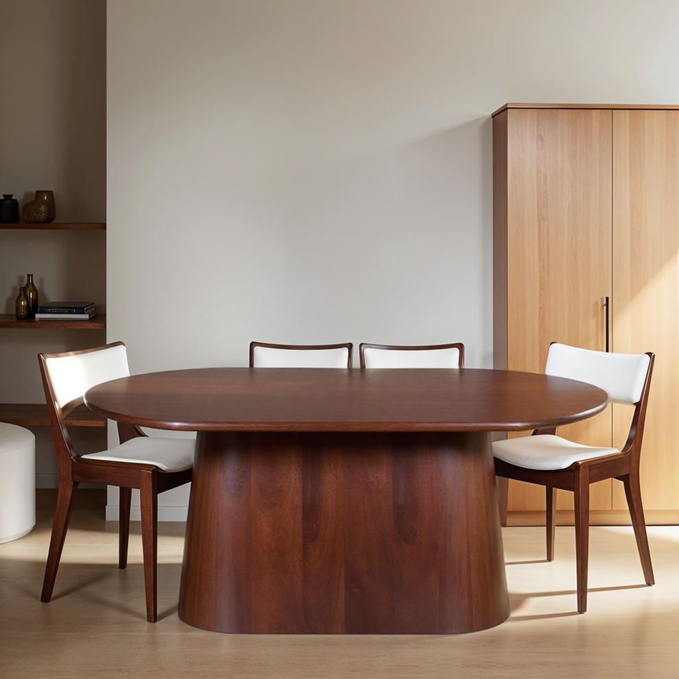 Nolan Solid Wood 6-8 Seater Dining Table-image-OPC-PGHYHF2-NEW