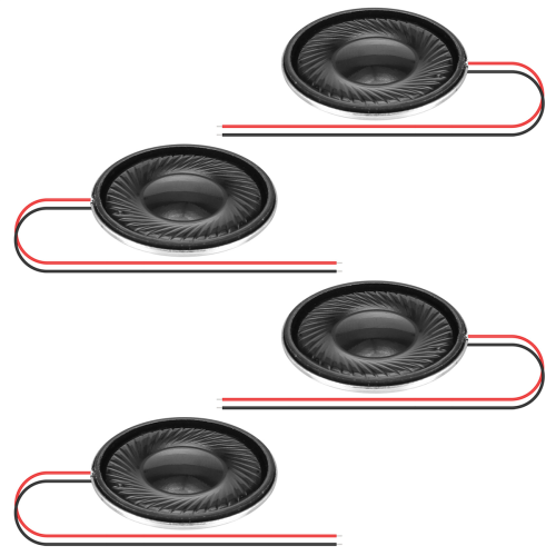 4 τμχ Εσωτερικά ηχεία Magnet 30mm 2800Hz 8Ohm 1W για φορητό υπολογιστή 2