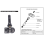 TPMS Däcktryckssensor Programmerbar för TS408 TS508 ITS600 2