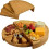 1 Σετ μαχαιροπήρουνων μαχαιροπήρουνων Cheese Board με συρτάρι που μαγείρεμα 2