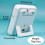 Digital Kitchen Timer,3 Channels Count UP/Down Timer, and Flashing 3