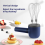 Sladdlös handmixer med dubbelsticksvisp 7