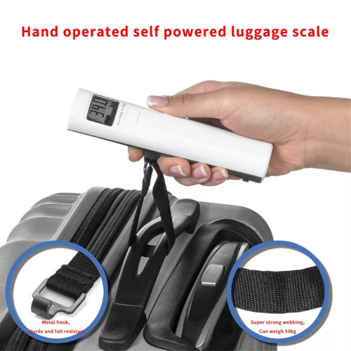Ζυγαριά χειραποσκευής Power Generation 50kg 50g No Need Battery 2