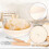 Handmade Rattan Bread Fermentation Basket -Piece Set 4