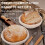 Handmade Rattan Bread Fermentation Basket -Piece Set 5